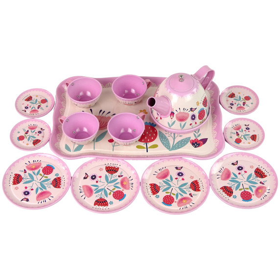 Detská čajová súprava v kufríku Inlea4Fun BOUTIQUE TEA SET