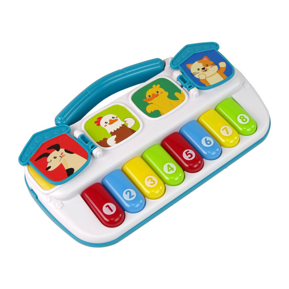 Pian interactiv pentru copii - Inlea4Fun BABY MUSICAL PIANO