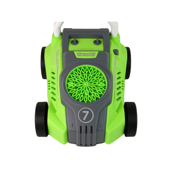 Detská bublifuková kosačka Inlea4Fun BUBBLE MOWER - zelená