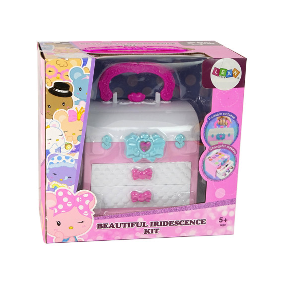 Kozmetikai bőrönd gyerekeknek Inlea4Fun BEAUTIFUL IRIDENSCENCE KIT
