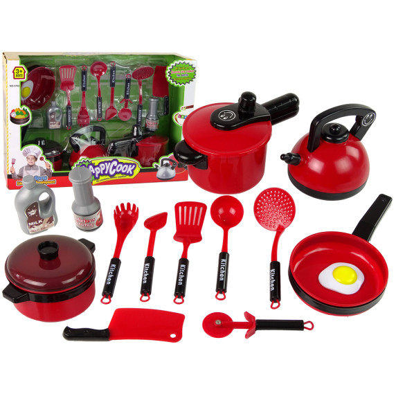 Set oale cu accesorii - roșu
