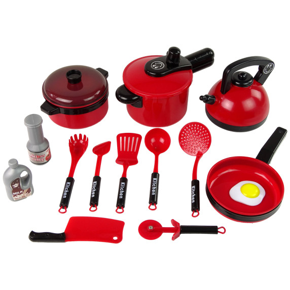 Set oale cu accesorii - roșu