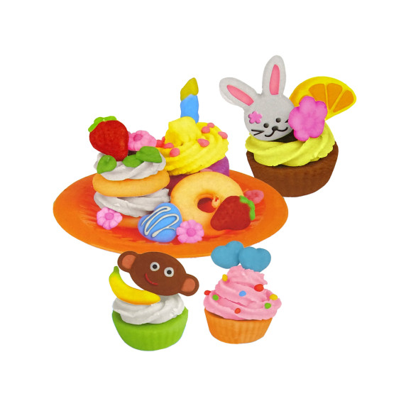 Gyurmakészlet sütikészítő 6 szín Inlea4fun COLOR CLAY