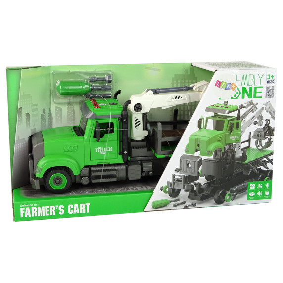 Fa szállító autó Farmers Cart