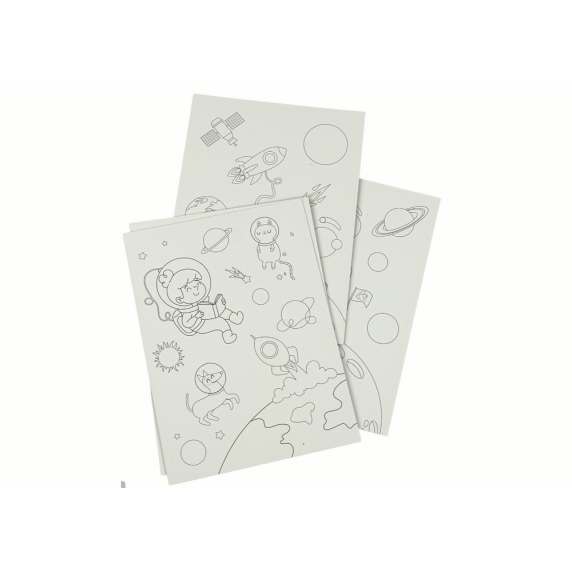 Notes curcubeu cu răzuit - Inlea4Fun SPACE - spațiul cosmic