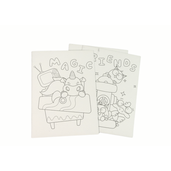Kaparós szivárvány notesz Inlea4Fun ANIMALS - Állatos