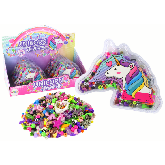 Set de mărgele colorate -  Unicorn