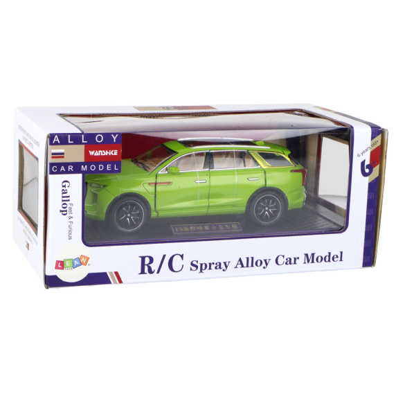 RC távirányítós autó 1:24 Inlea4Fun ALLOY CAR MODEL - Zöld