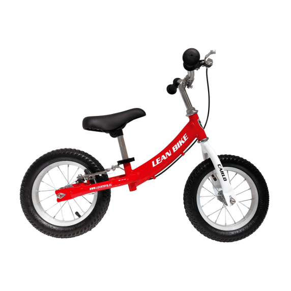 Futóbicikli CARLO Balance Bike Red - Piros