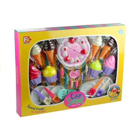 Set tort de aniversare cu 32 de elemente - Cake Series