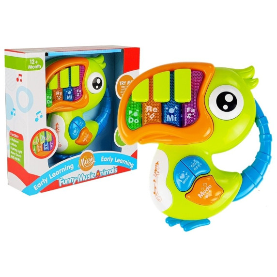 játék zongora Inlea4Fun FUNNY MUSIC ANIMALS