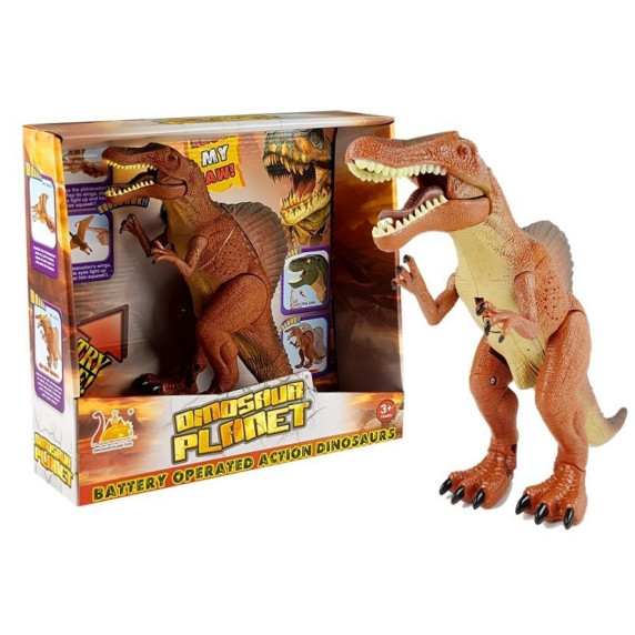 Dinosaurus figúrka na batérie - Tyrannosaurus Rex Inlea4Fun DINOSAURUS PLANET