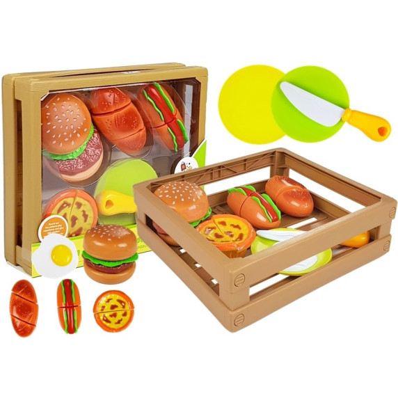 Set Burger feliabile cu velcro