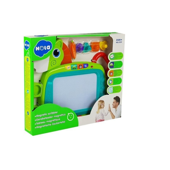 Tabletă de jucărie cu ștampile - Magnetic scribber