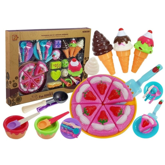 Szeletelhető torta készlet lnea4Fun TEA SERIES
