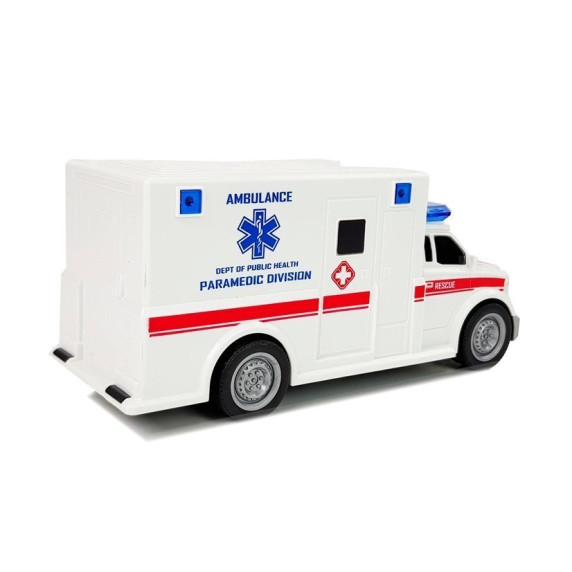 Mașină ambulanță cu efecte de sunet și lumină - 1:20 - Rescue
