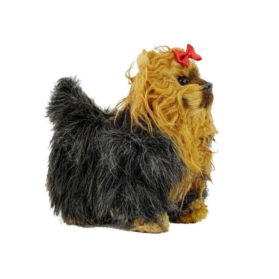 Câine Yorkie interactiv, se mișcă, latră