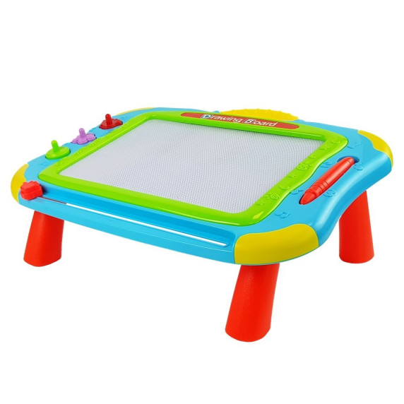 Tablă de desen Magic 2-în-1 - LEAN Toys