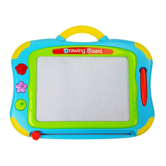 Tablă de desen Magic 2-în-1 - LEAN Toys