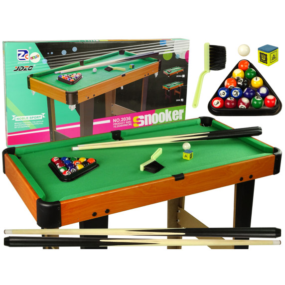 Biliardový stôl s príslušenstvom Inlea4Fun SNOOKER