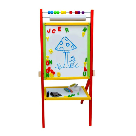 Detská obojstranná tabuľa Inlea4Fun COLORS