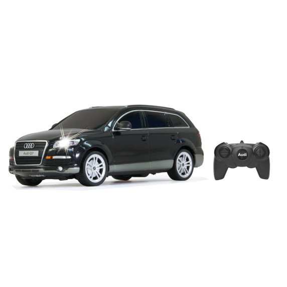 Mașină cu telecomandă - Audi Q7 1:24 negru mat - Jamara