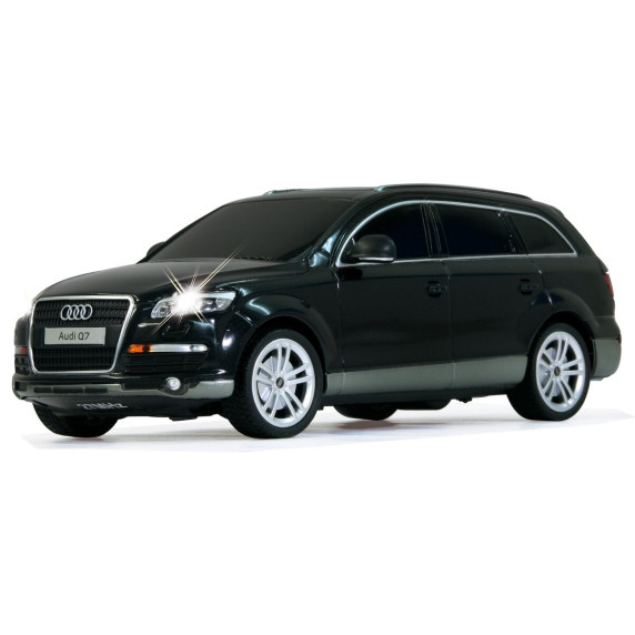 Mașină cu telecomandă - Audi Q7 1:24 negru mat - Jamara