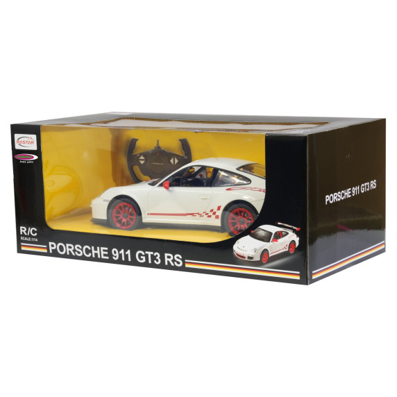 Autíčko na diaľkové ovládanie Porsche GT3 RS 1:14 JAMARA - biele