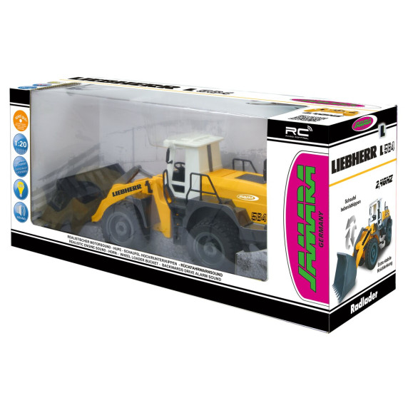 RC Bager s čelným nakladačom Liebherr 564 1:20 JAMARA