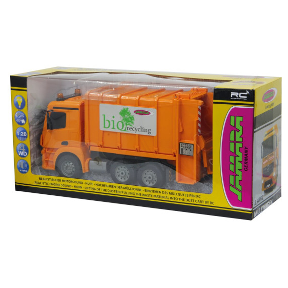 RC Smetiarske auto na diaľkové ovládanie Mercedes Antos 1:20 JAMARA