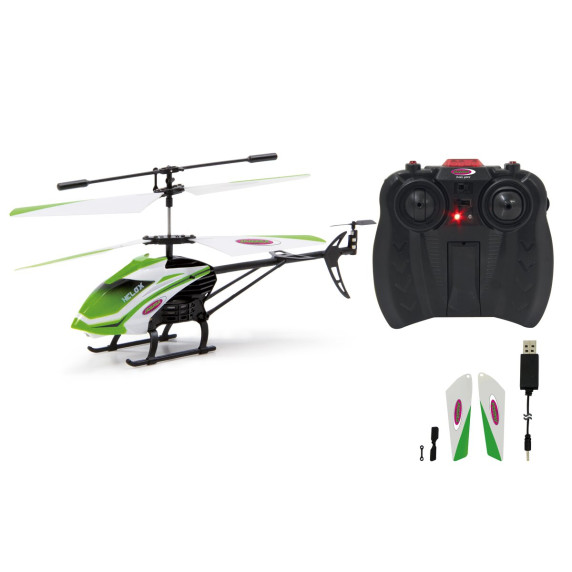 Távirányítós helikopter Helox 3+2 Channel Heli Gyro, Light+Demo IR Jamara 