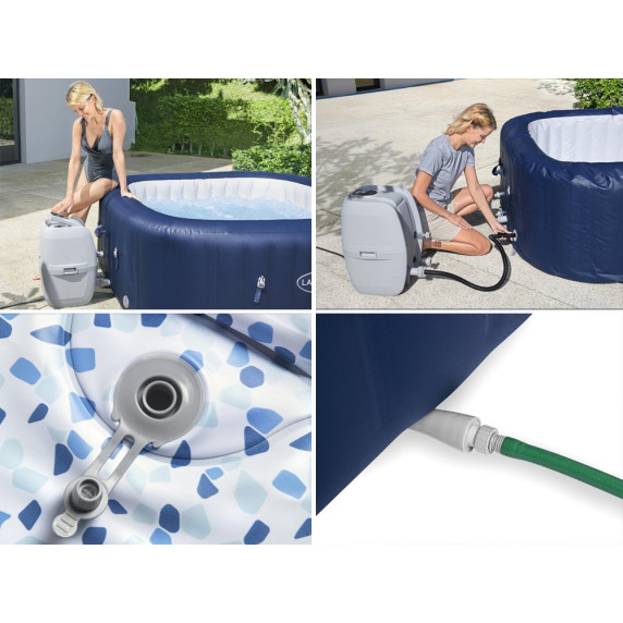 Nafukovacia vírivka 180 x 180 x 71 cm BESTWAY 60021 Lay-Z-Spa HAWAII