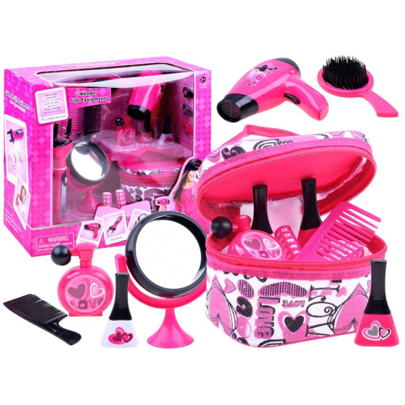 Set cosmetice pentru copii cu accesorii - Inlea4Fun LIFE EQUIPMENTS