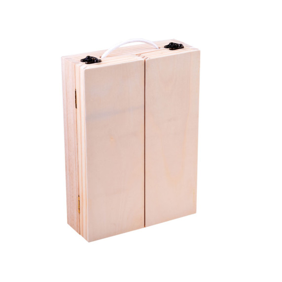 Drevená sada detského náradia v prenosnom boxe Inlea4Fun CARPENTER TOOL BOX