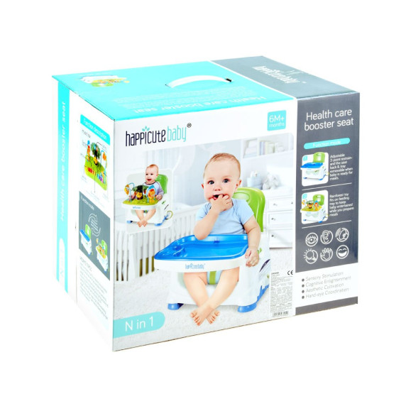 Măsuță interactivă cu scaun 2în1 –  Inlea4Fun HAPPYCUTE BABY