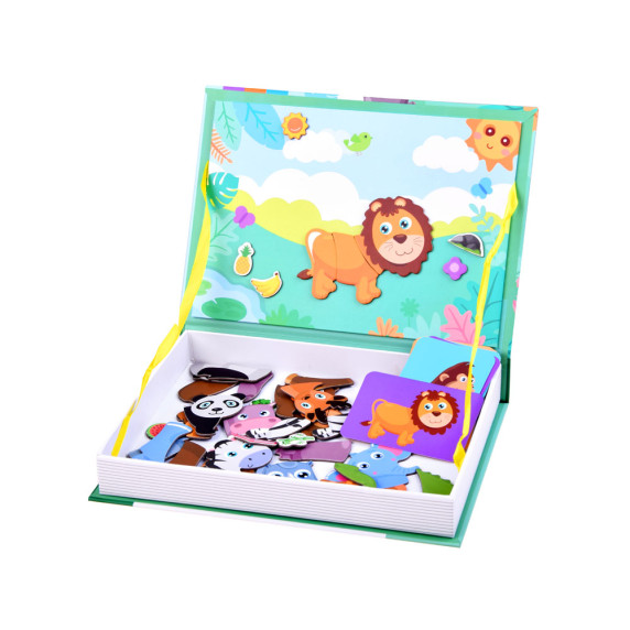 Mágneses készségfejlesztő játék Inlea4Fun MAGNETIC BOOK