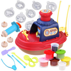 Set de pescuit cu plastelină - Inlea4Fun FISHING BOAT - 