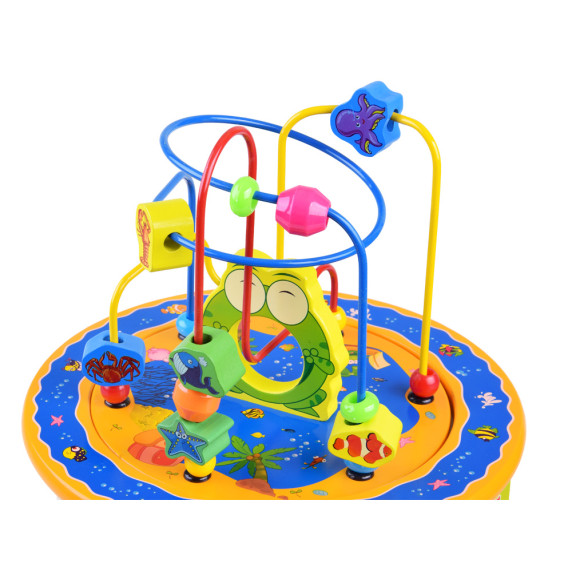 Edukačná kocka s labyrintom 8 v 1 Woodentoy