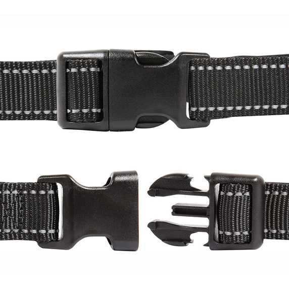 Obojok pre psa 30-40 cm AGA MR7206-S - Čierny