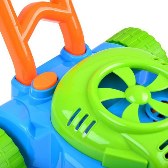 Buborékfújó fűnyíró Inlea4Fun BUBBLE MOWER - Kék/zöld
