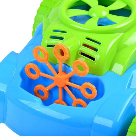 Buborékfújó fűnyíró Inlea4Fun BUBBLE MOWER - Kék/zöld