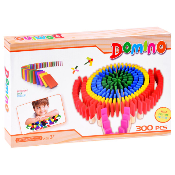 Domino játék szett 300 darabos Inlea4Fun