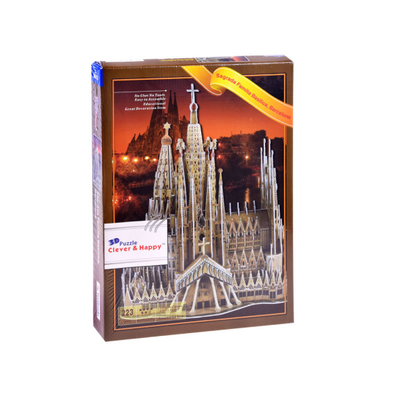 3D Puzzle Sagrada Familia CLEVER & HAPPY 223 ks