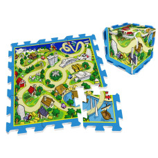 Covor puzzle din spumă - viața rurală - STAMP Street Racing - 