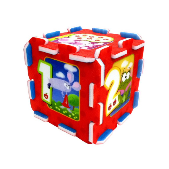 Penová podložka puzzle zvieratká a číslice STAMP Foam Mat