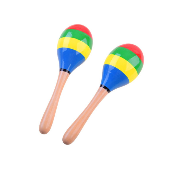 Instrumente muzicale din lemn pentru copii - 4 în 1 Inlea4Fun MUSIC SET