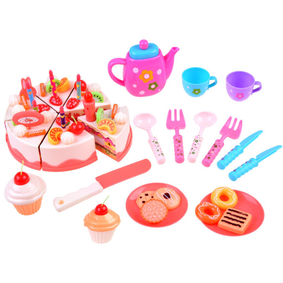 Tort pentru copii cu 67 de accesorii -  Inlea4Fun DIY BIRTHDAY CAKE