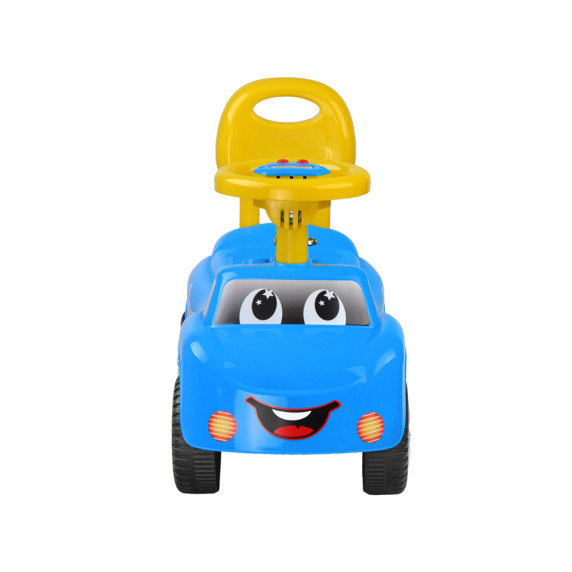 Detské odrážadlo so zvukovými efektmi Inlea4Fun DREAMCAR - modré/žlté