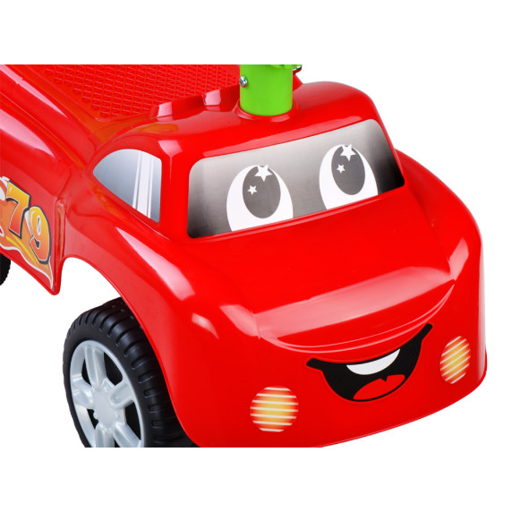 Lábbal hajtós kisautó Inlea4Fun DREAMCAR- piros/zöld