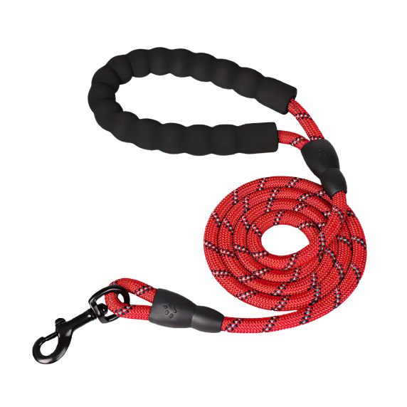 Lesă pentru câini - 2 m - AGA MR7204-R - roșu